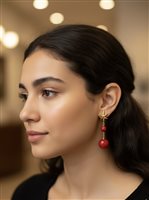 Pendientes Misis Mujer in Plata OR08364.ROSSO